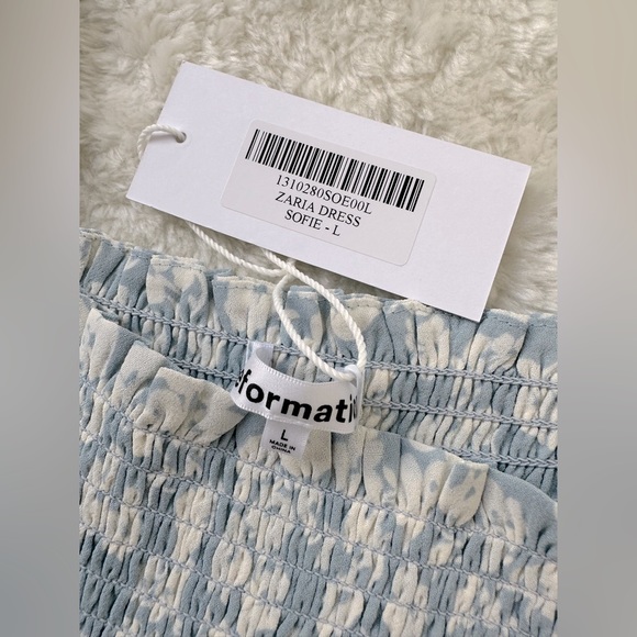 (NWT) Reformation - Zaria Mini Dress - Sofie Floral - L - Picture 10 of 10